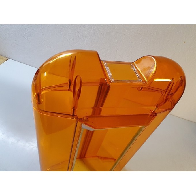 Capac lentila rampa luminoasa cu sina